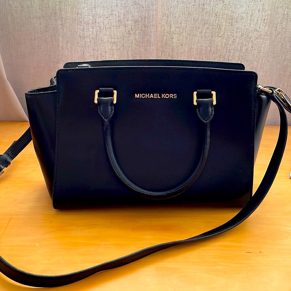 Michael Kors leather satchel